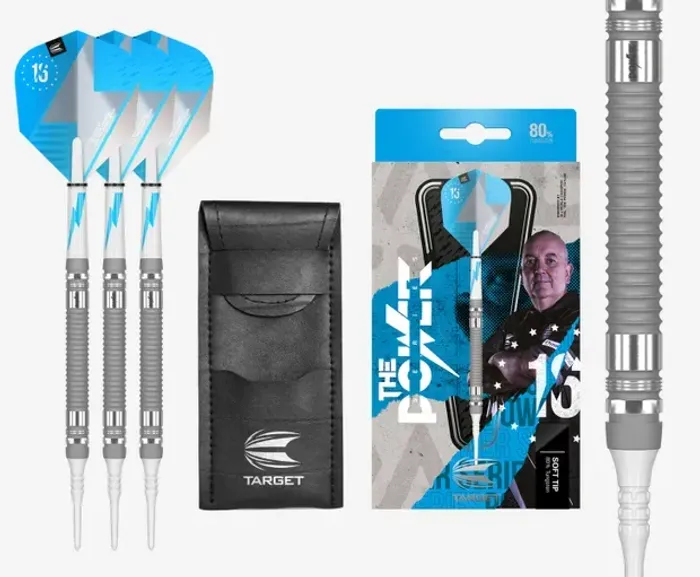 Target The Power Series Silver Soft Tip