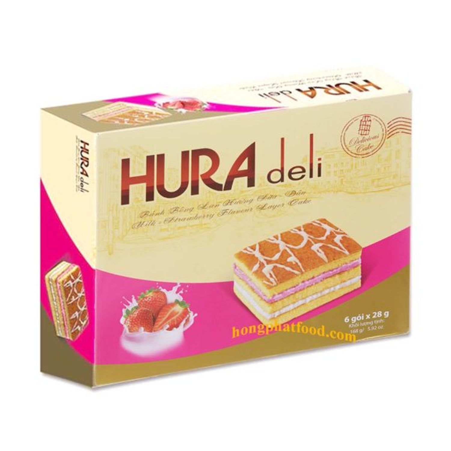Кекс Hura Deli 168гр 