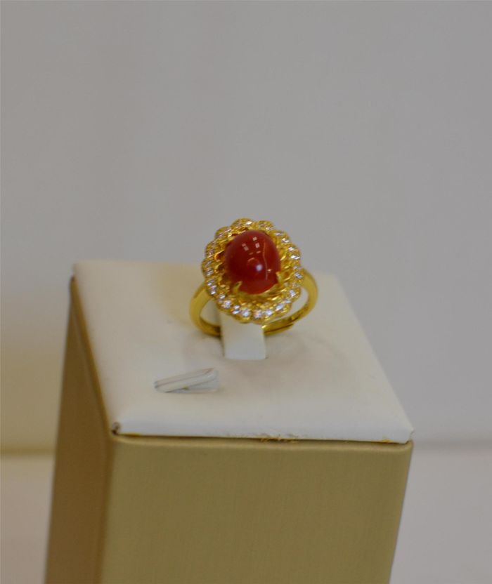 улаан шүрэн шигтгээтэй 