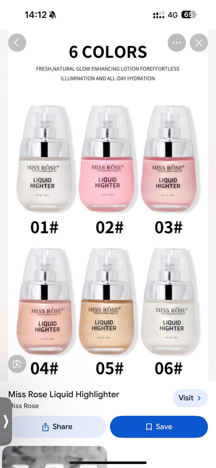 MISS ROSE highlighter N03