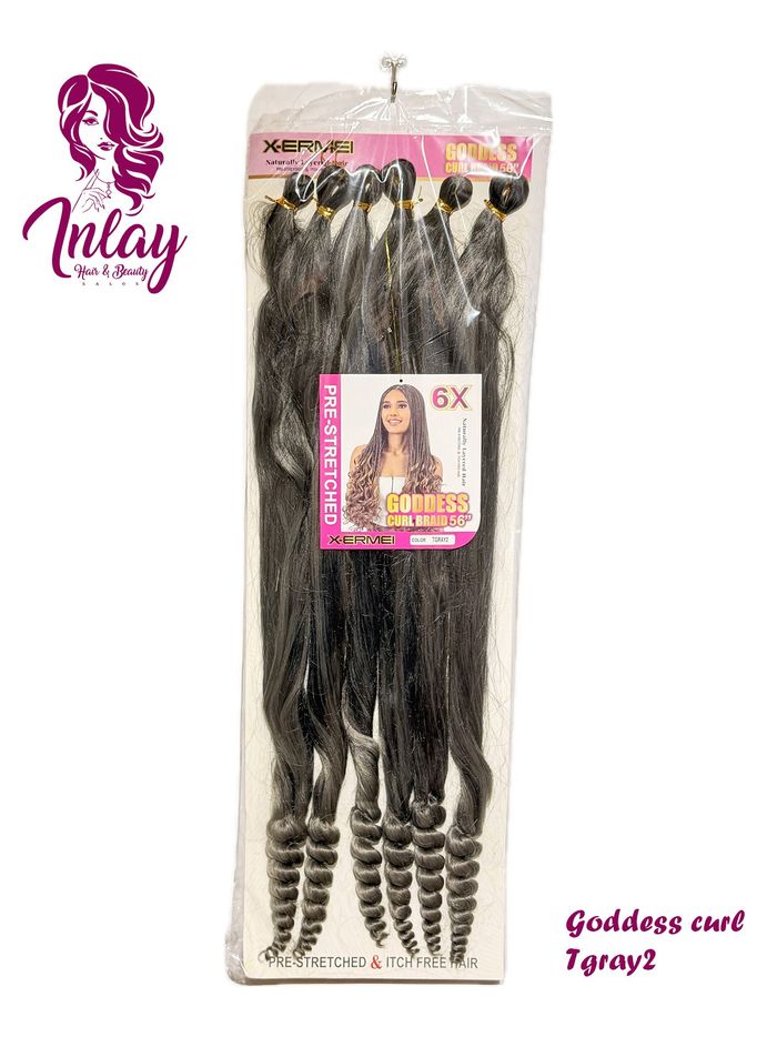 GODDESS CURL BRAID TGRAY2