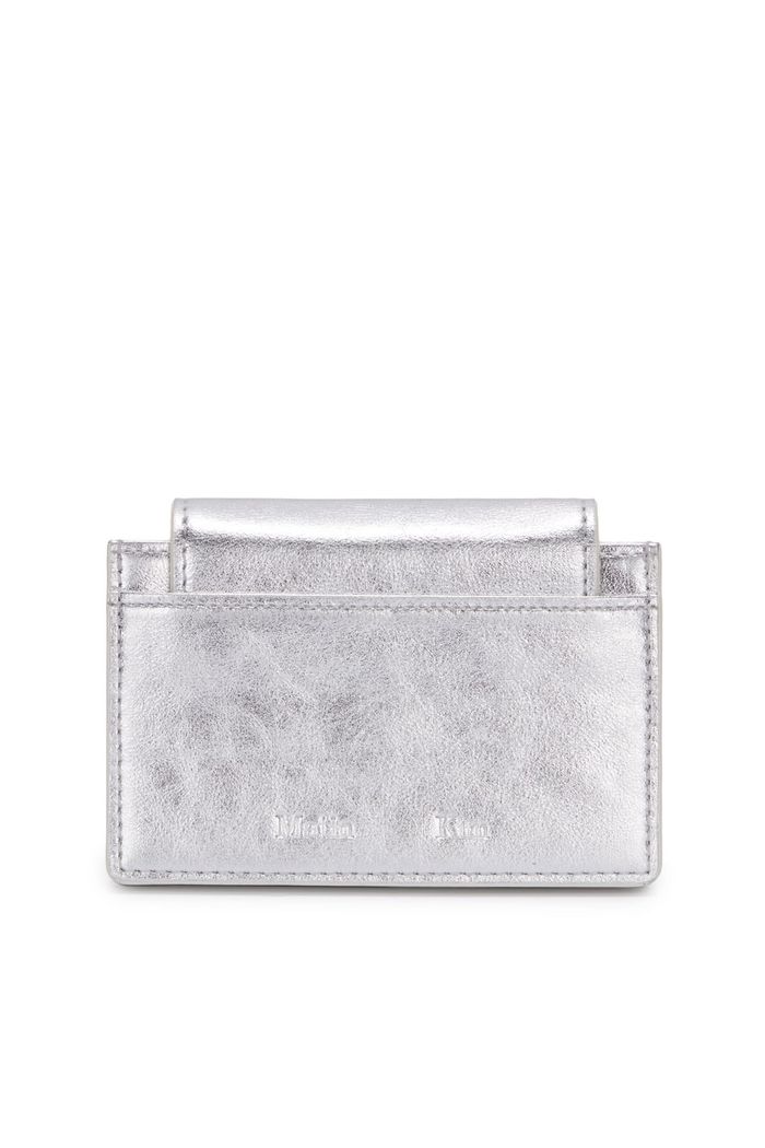 ACCORDION WALLET IN SILVER