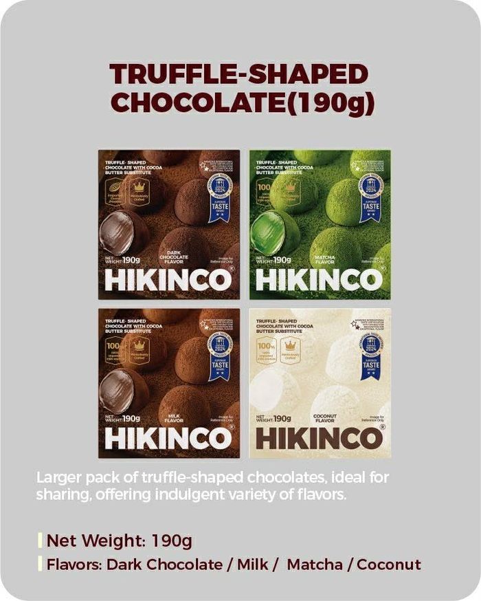 Шоколад Труфел Hikinco /хар/ 190гр