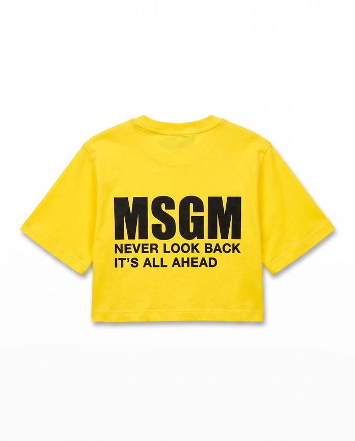JERSEY CROPPED T-SHIRT