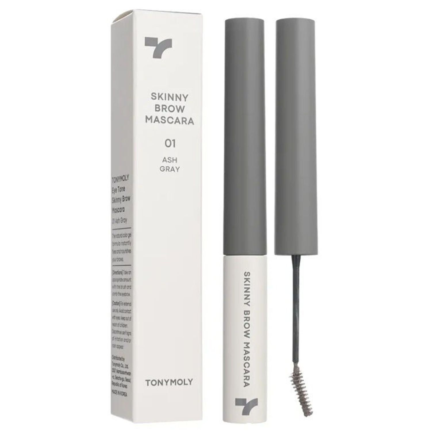 Eye Tone Skinny Brow Mascara / 01 Ash Gray