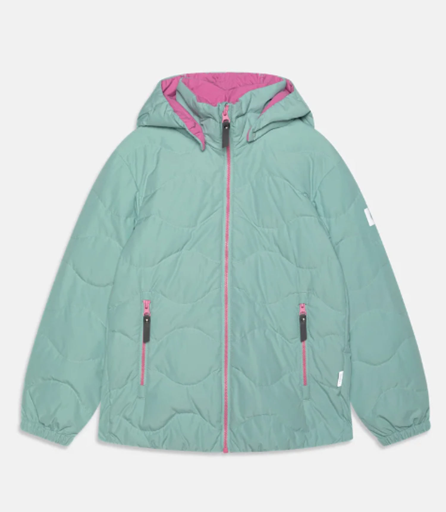 Down jacket, Fossila Cool green