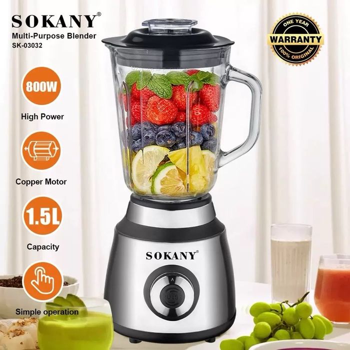 Blender 1,5L (Шилэн савтай)