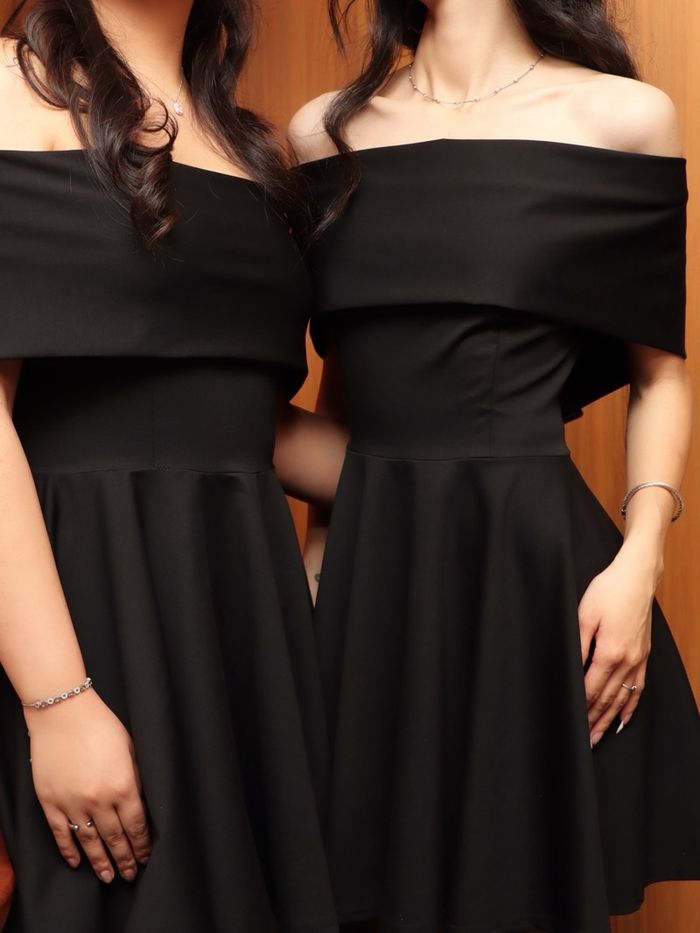 Classy Off shoulder mini dress