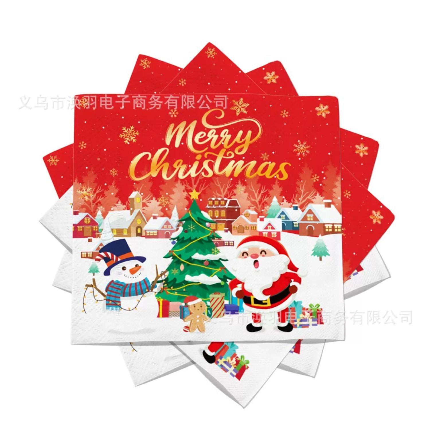 Шинэ жилийн салфетка (Santa Claus)