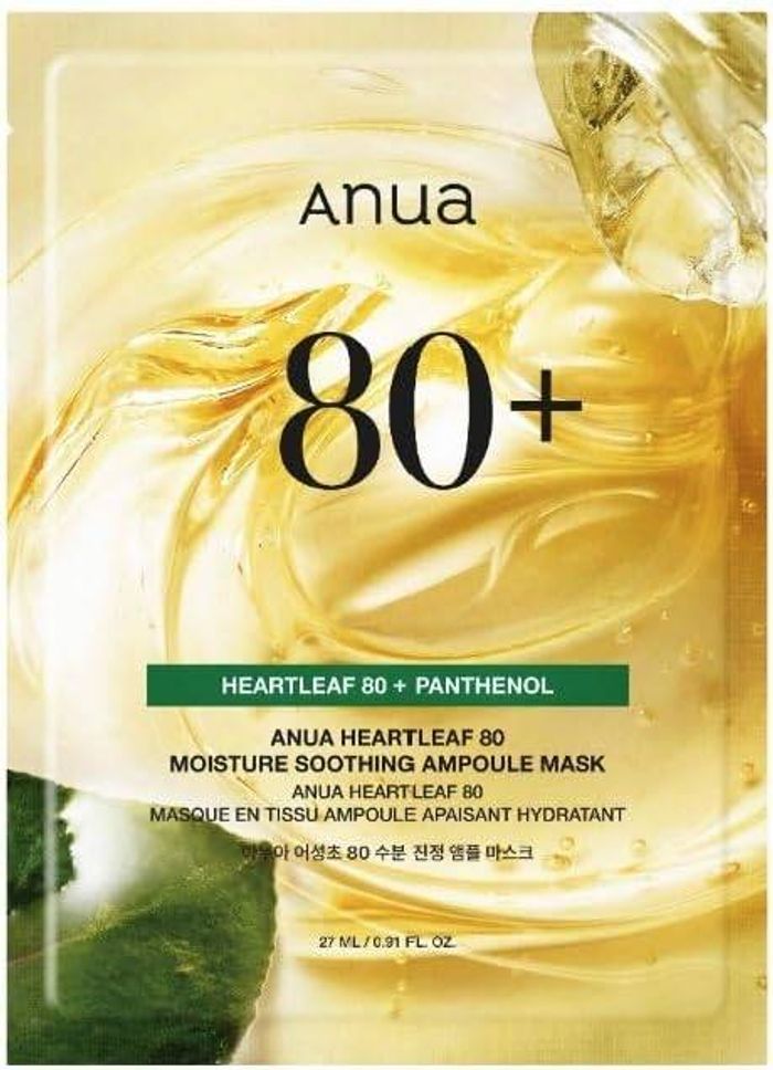 Anua heartleaf + panthenol mask 