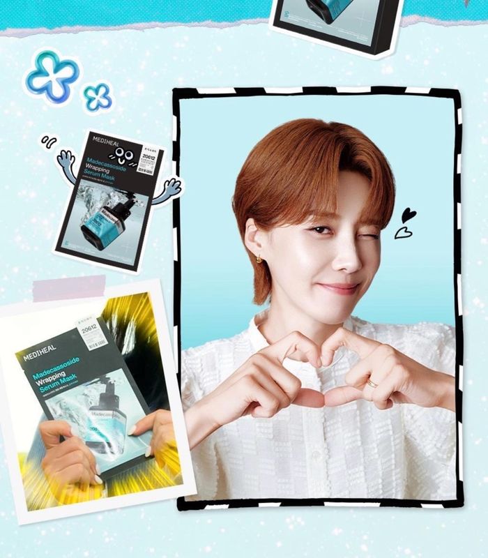 MEDIHEAL MADECASSOSIDE WRAPPING SERUM MASK 