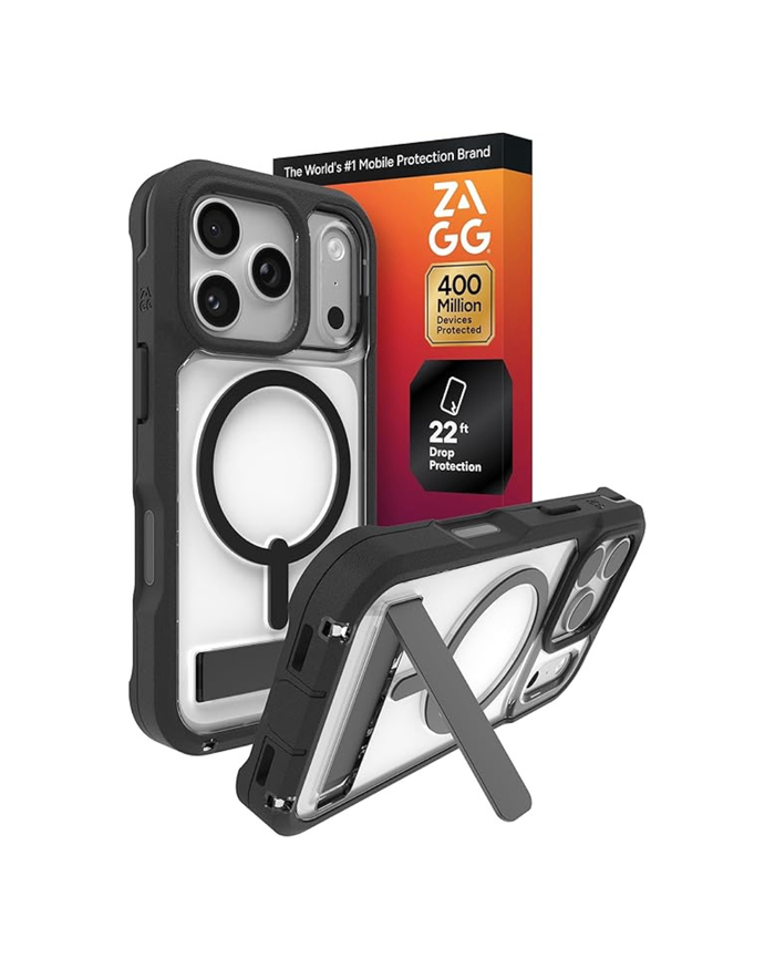 17 Pro Max Zagg Rainer Snap Black