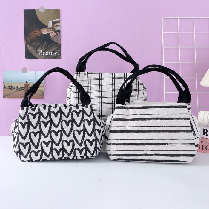All-Match Sketch Pattern Lunch Bag