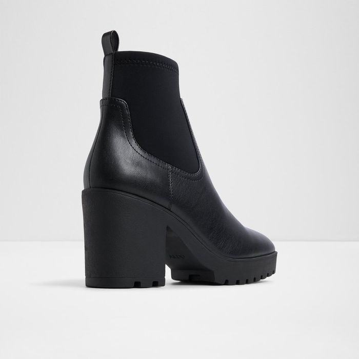 MARRGO-1-BLACK-Ladies Cas Boots