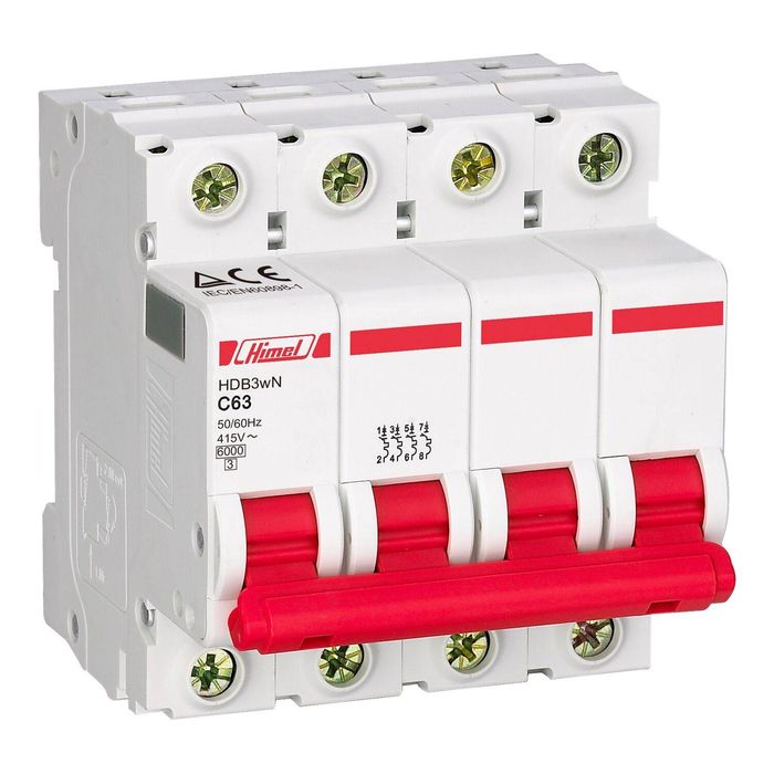 DB3w, 4P, 4.5kA, 40A