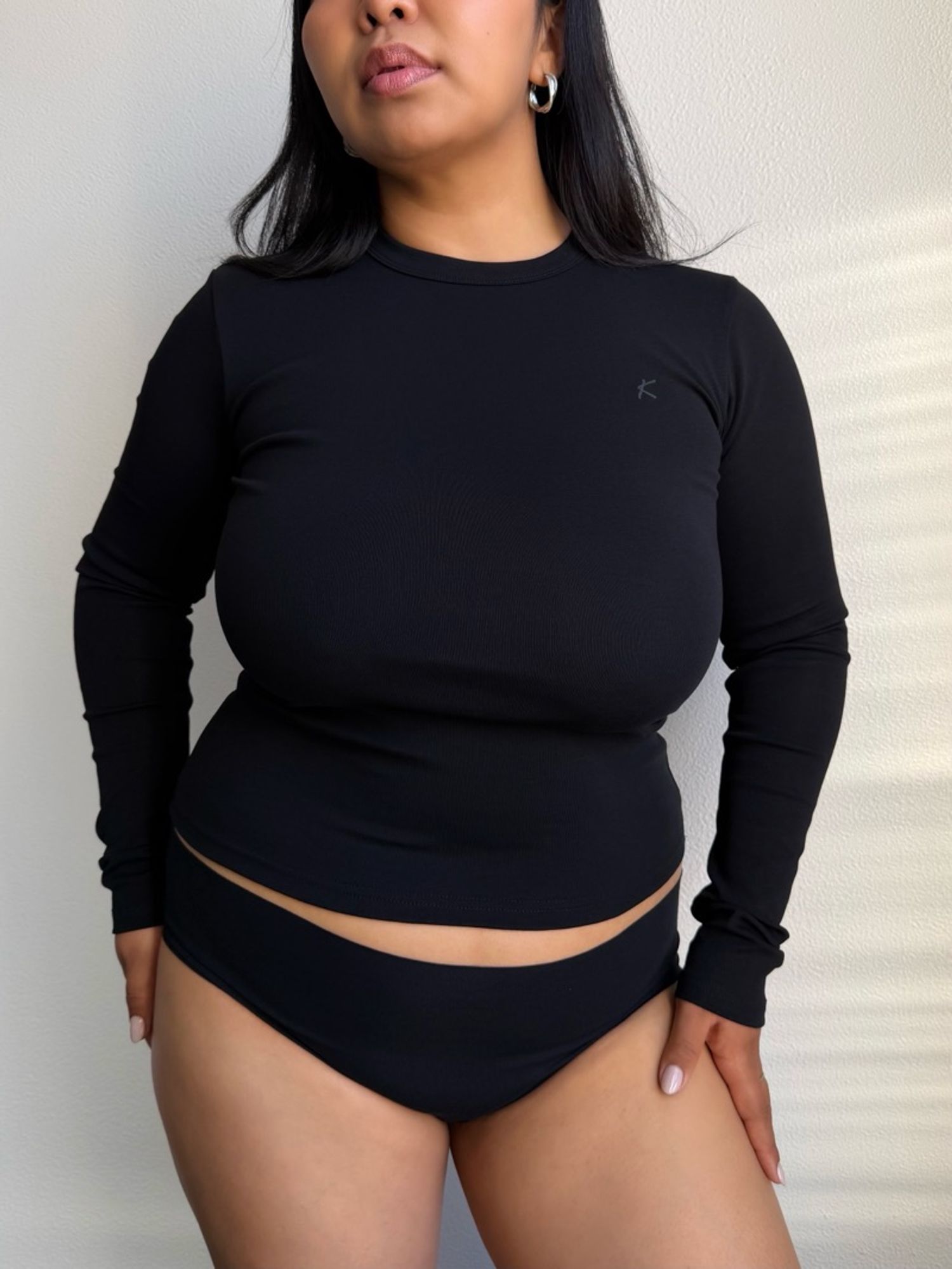 S BASIC LONG SLEEVE TOP /хар/