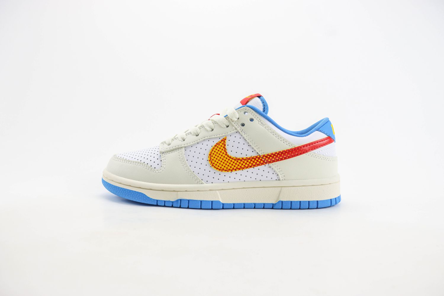 Nike Dunk Low Retro SE Pop Art Sail Photo Blue 