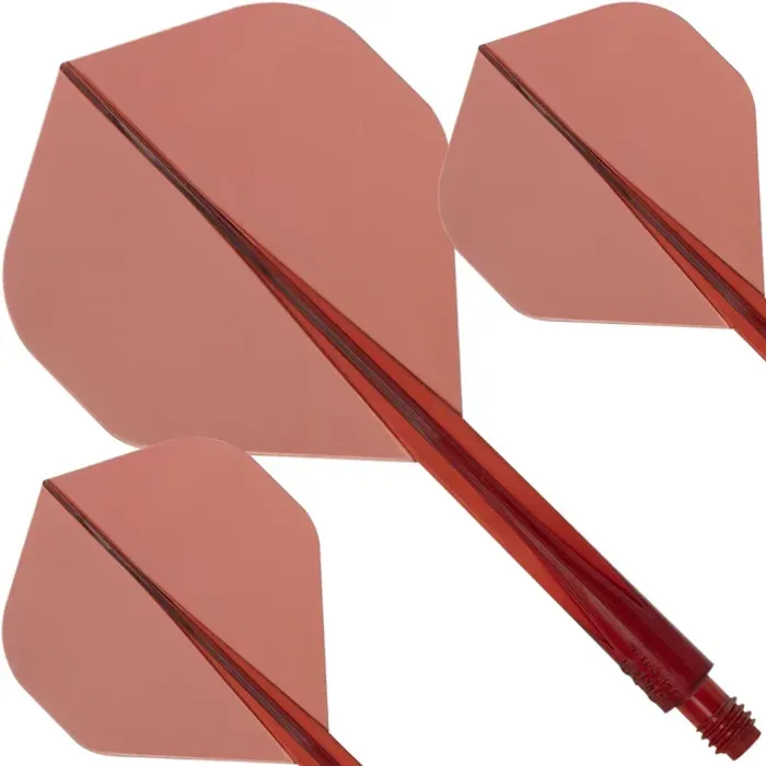  CONDOR AXE FLIGHTS - Standard - Clear Red