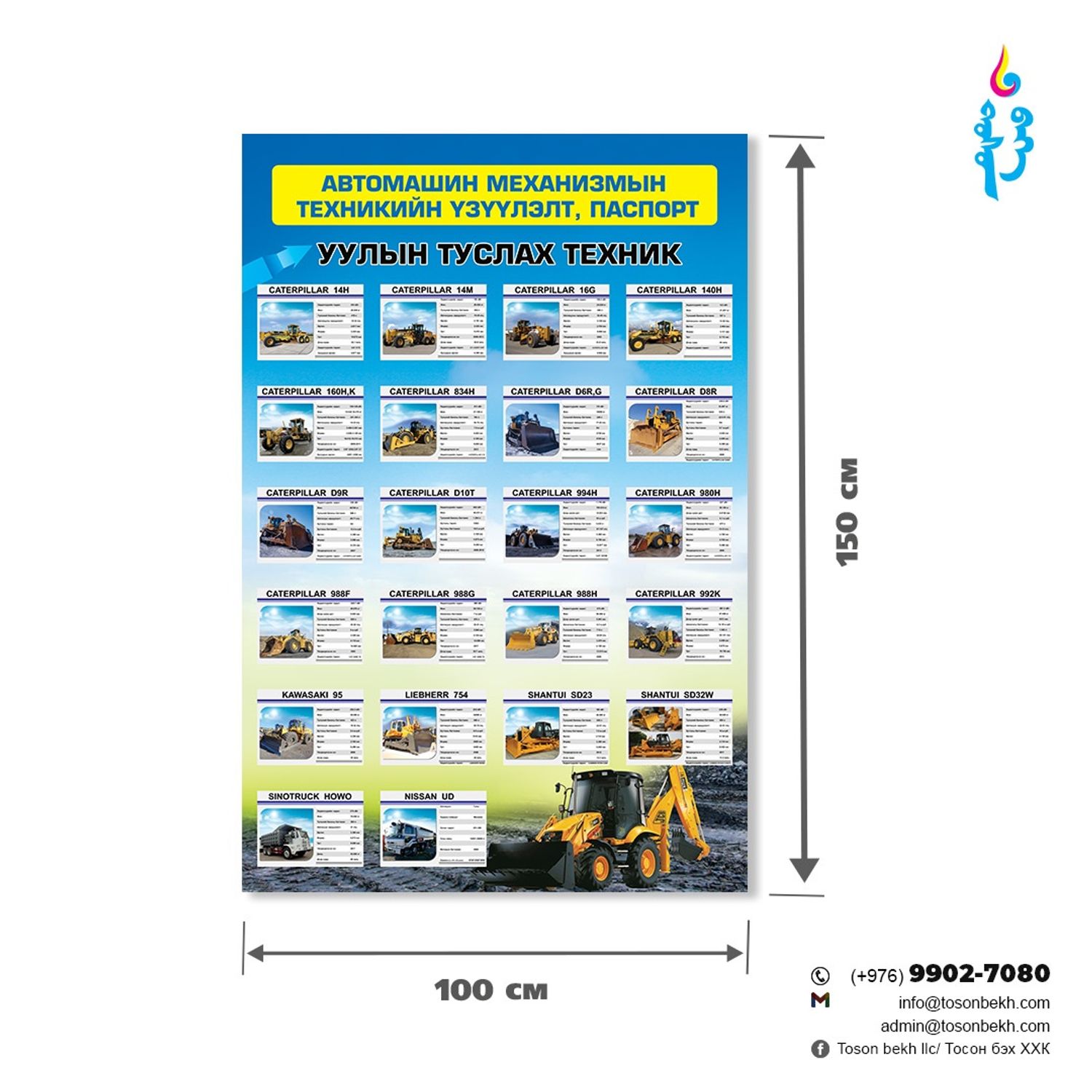 Автомашин механизмын техникийн үзүүлэлт самбар