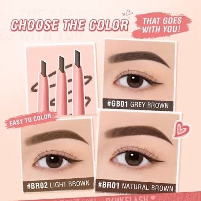 3in 1 Eyebrow pencil 1+1