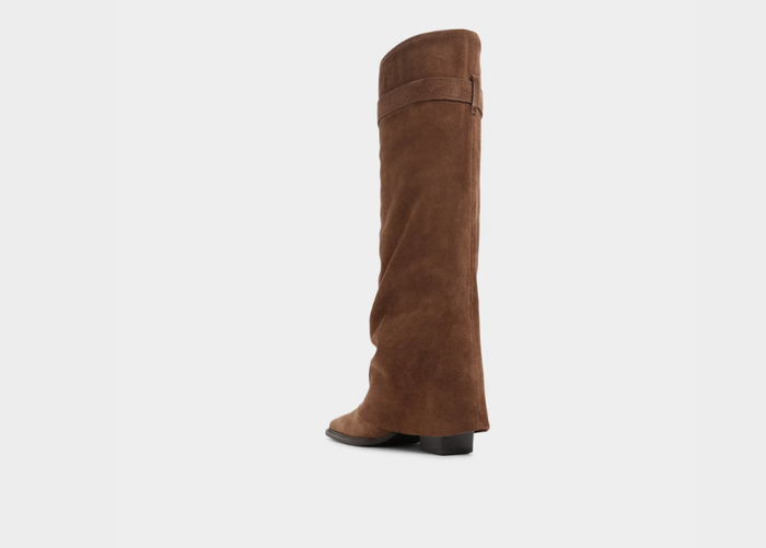 AMELLE-201-DARK BROWN-L Cas Boots