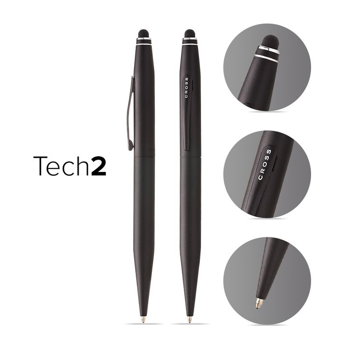 Tech2™ Satin Black Dual-function Pen