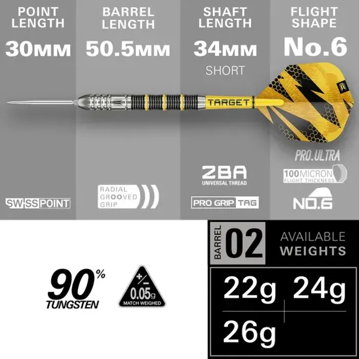 TARGET BUZZ 02 - Steel Tip