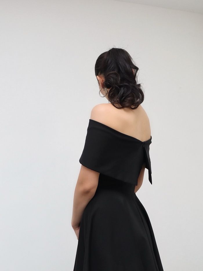 Classy Off shoulder mini dress