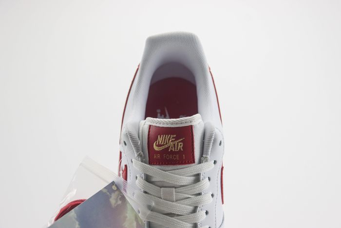 Nike Air Force 1 Low Essential Gym Red Mini Swoosh