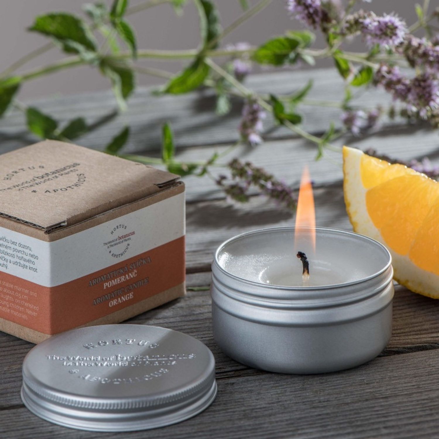 Мандарины үнэртэй лаа 