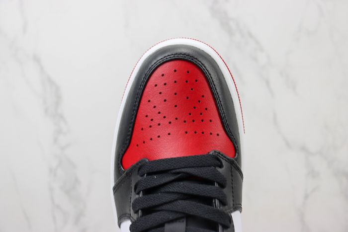 Jordan 1 Low Bred Toe 2.0