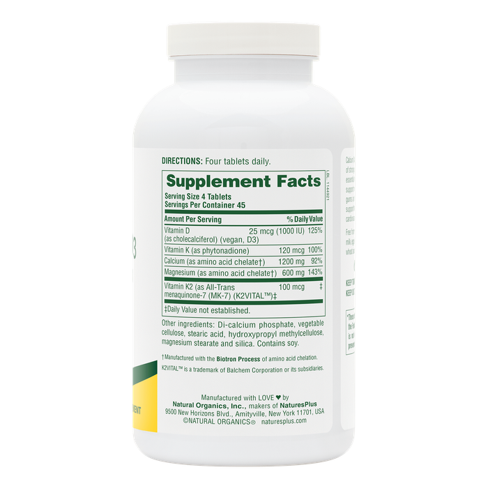 Calcium • Magnesium • D3 • K2