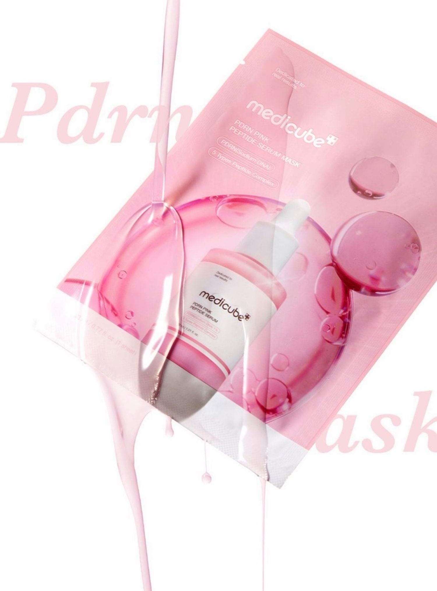 MEDICUBE PDRN PINK PEPTIDE SERUM MASK 