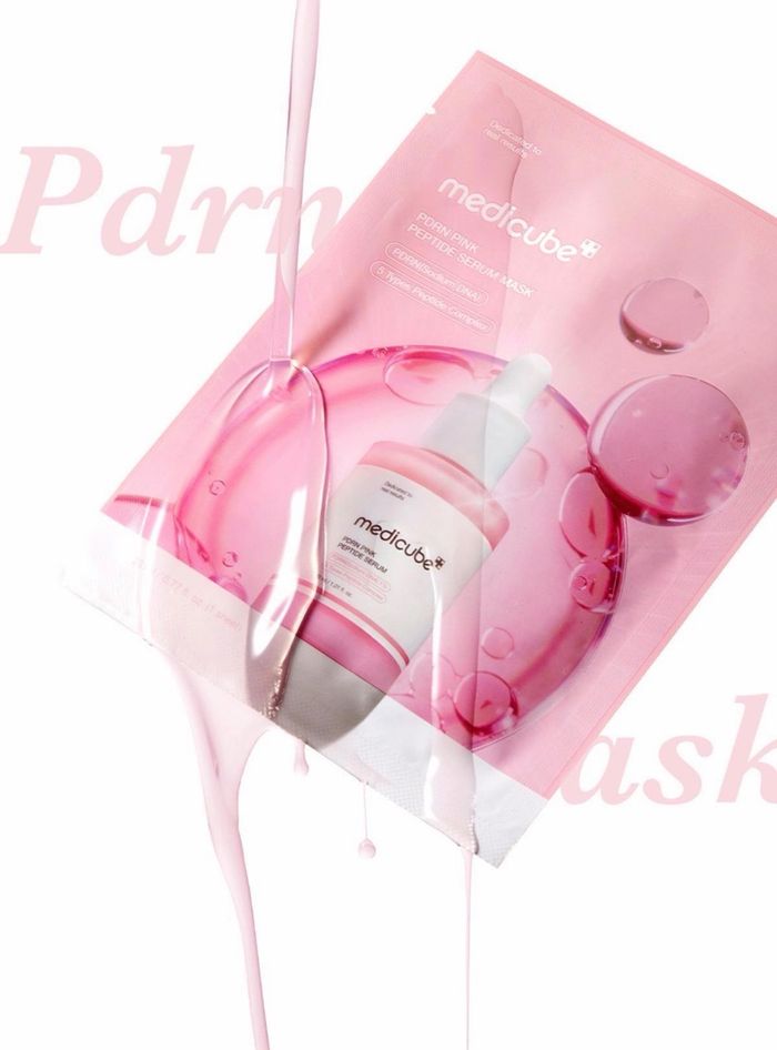 MEDICUBE PDRN PINK PEPTIDE SERUM MASK 
