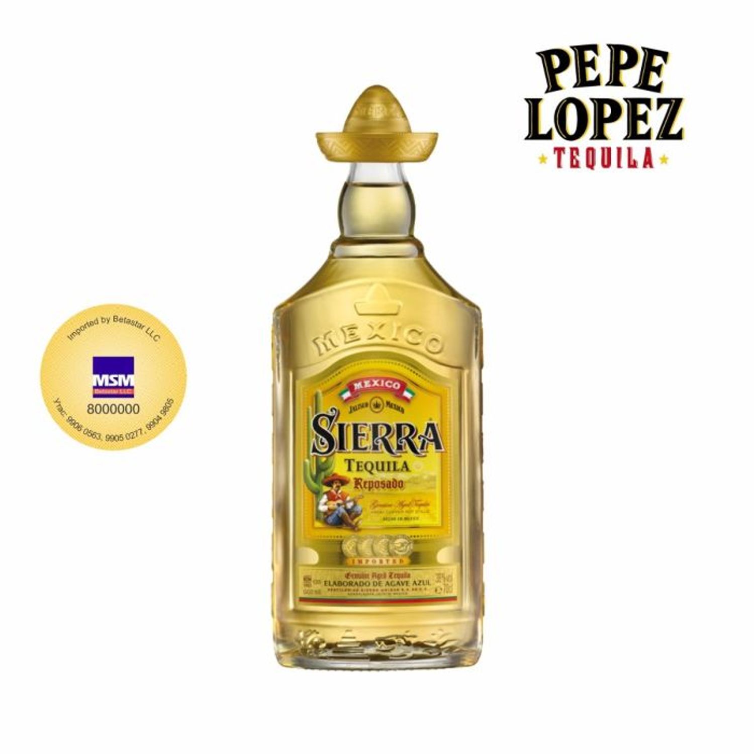 Текила Sierra Reposado 0.7л