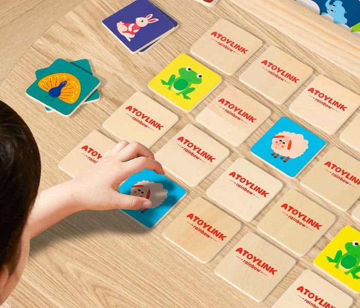 Memory cards - matching board game