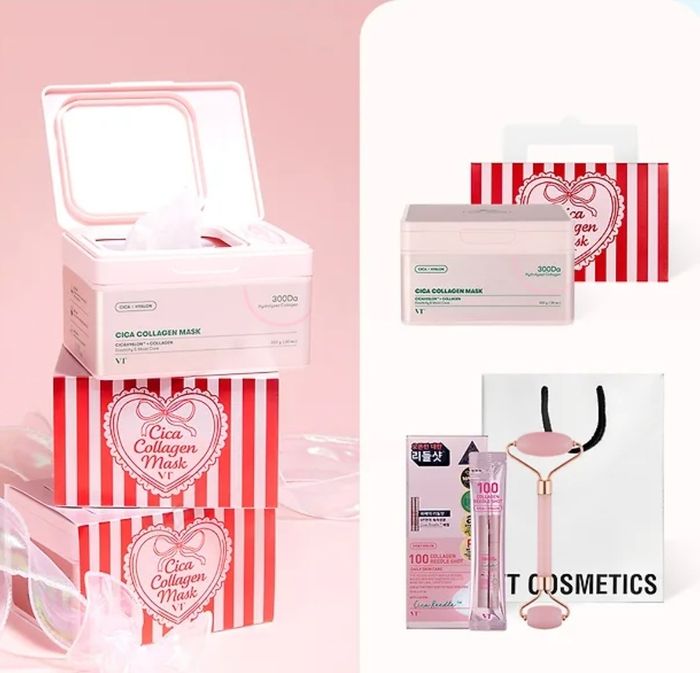 VT cosmetic Reedle shot cica collagen set 