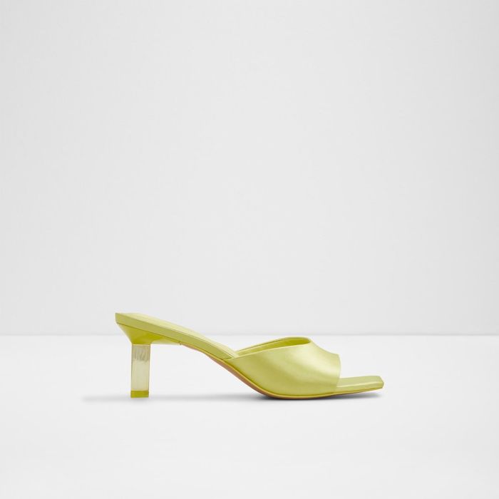 POSIE-720-MEDIUM YELLOW-Ladies Dress Sandals