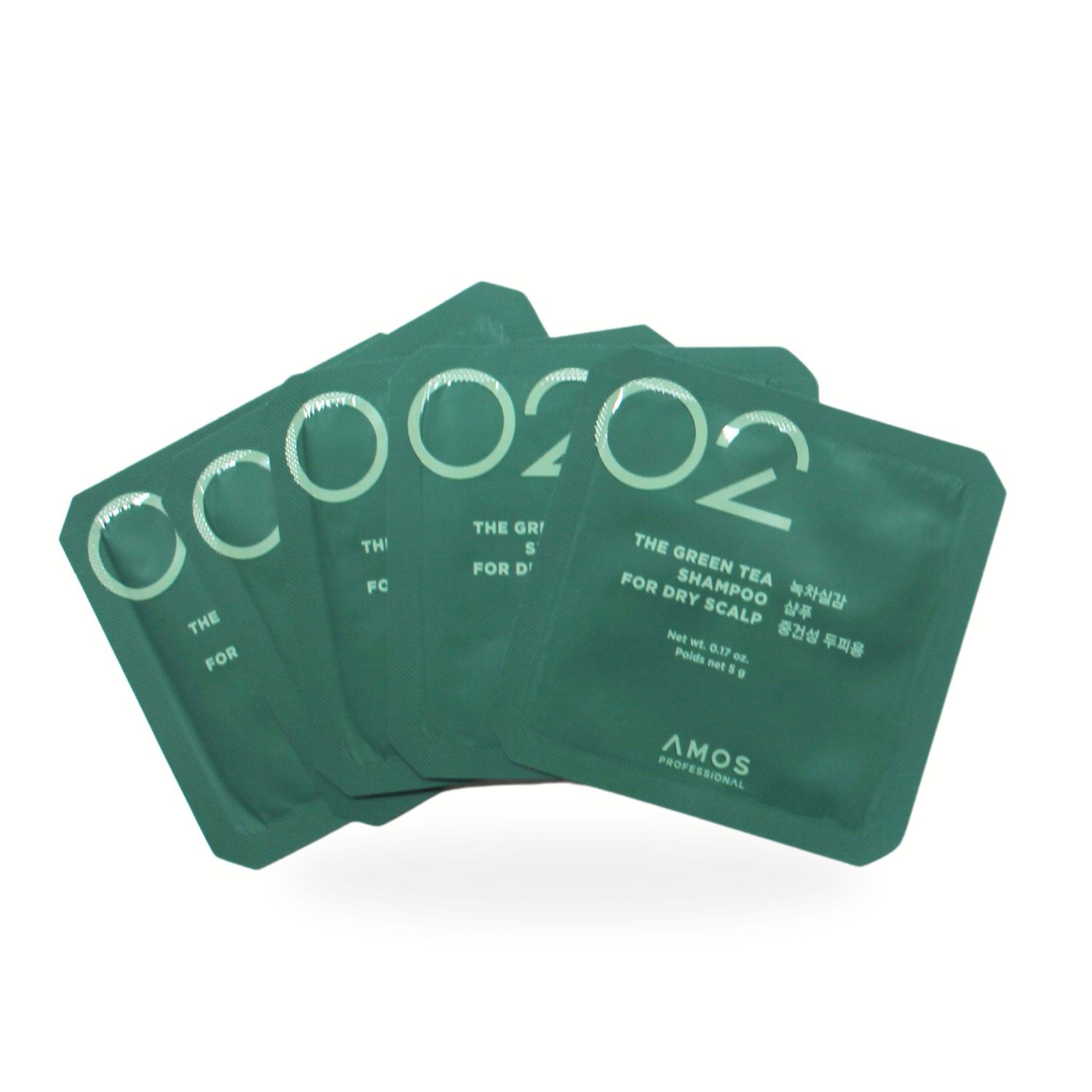 Green tea shampoo for dry scalp 5g 10 ширхэг