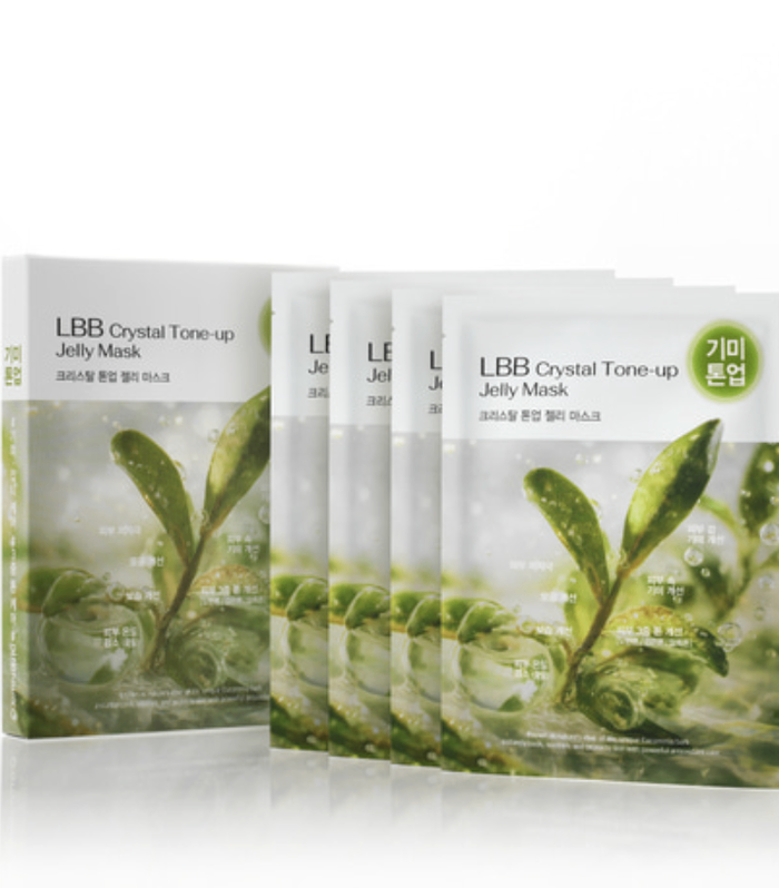 LBB Crystal Tone-Up Jelly Mask Mask1BOX (4ea)