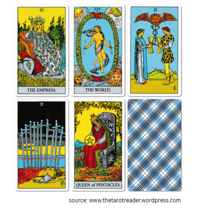 "Rider Waite" тарот хөзөр