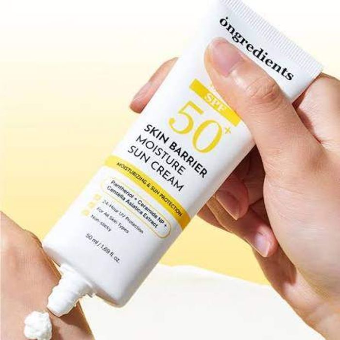Ongredients skin barrier moisture suncream 50ml