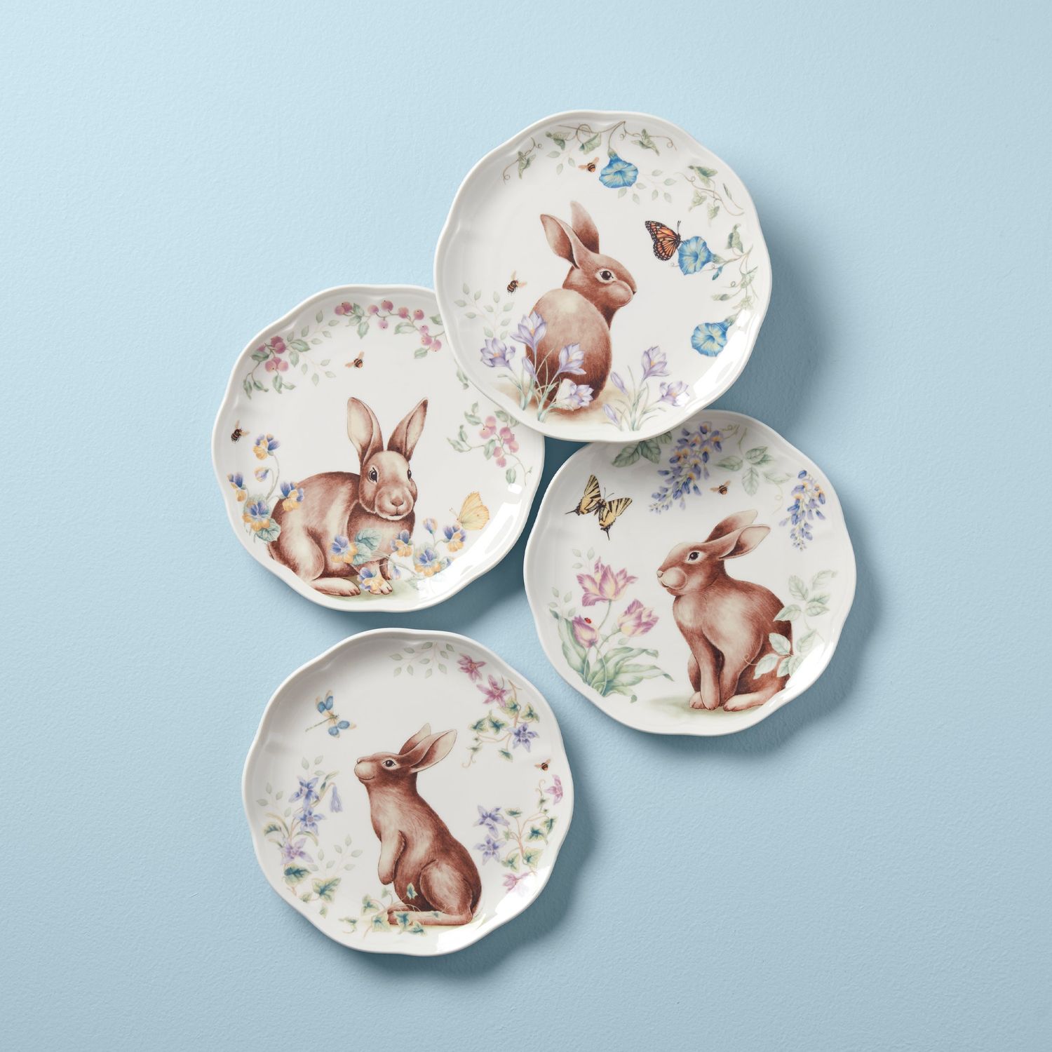 BM BUNNY DW ACCENT PLATE S/4