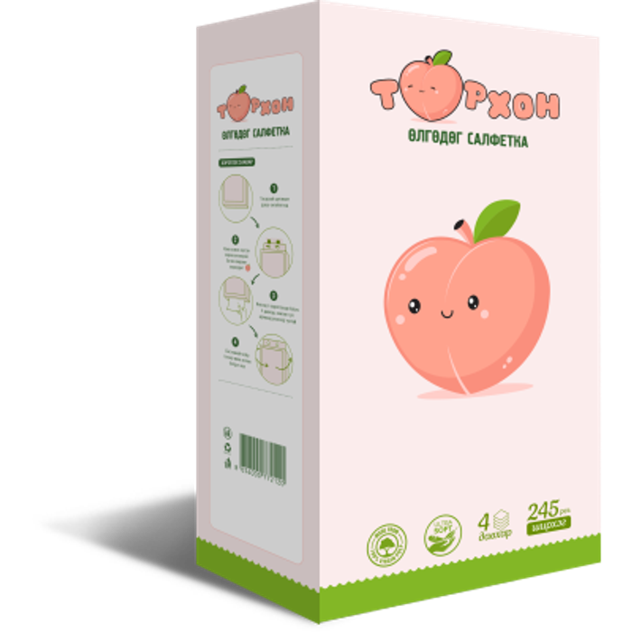 Сальфетка Тоорхон өлгөдөг 245ш