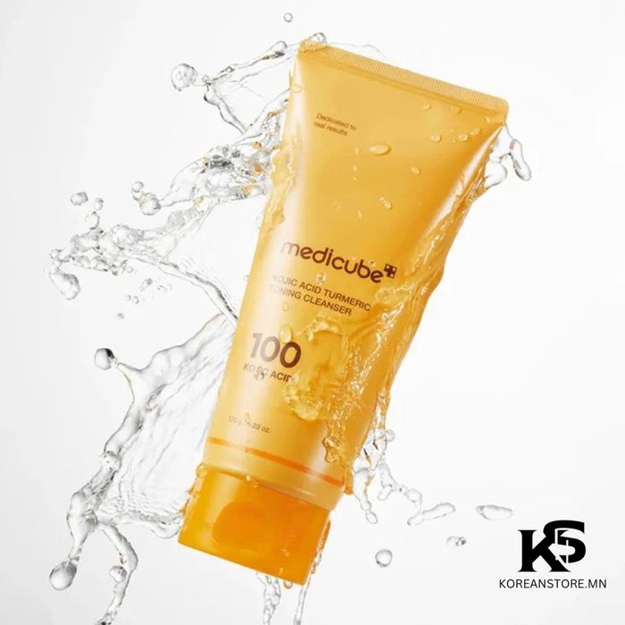 Medicube kojic acid turmeric toning cleanser