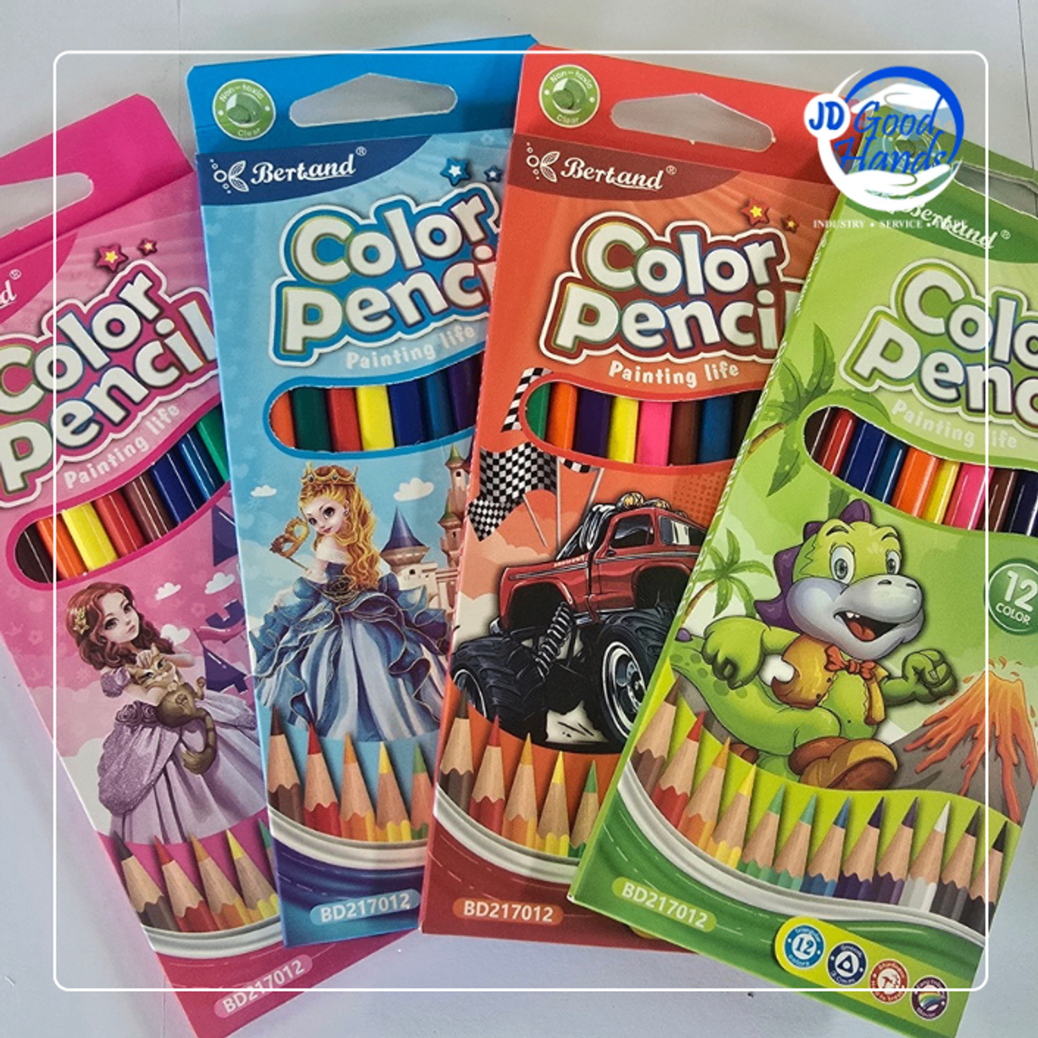 Багц 10ш - Өнгийн харандаа 12 өнгө Color pencil
