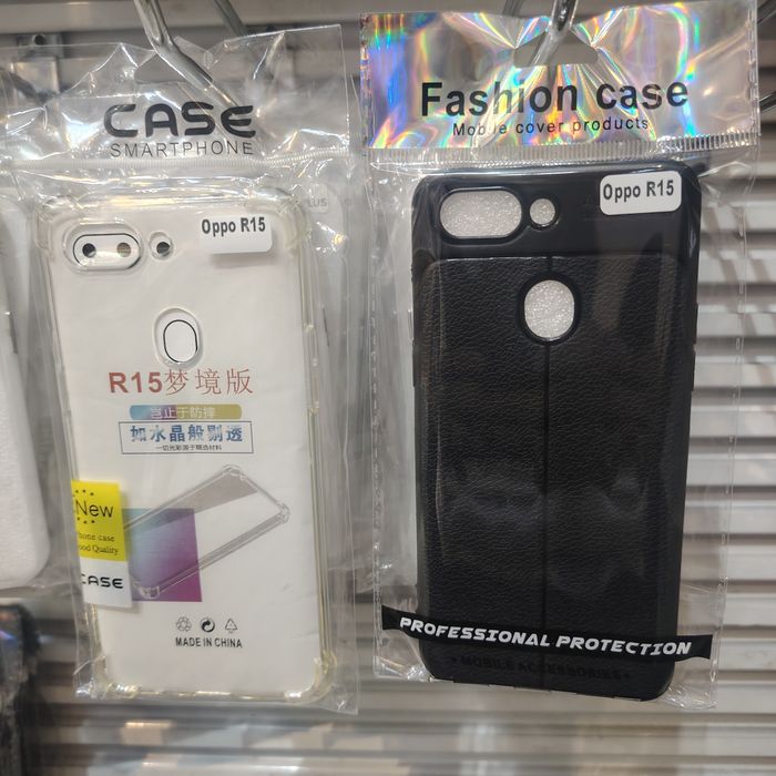 Oppo R15 Өнгөгүй & Хар Кэйс 