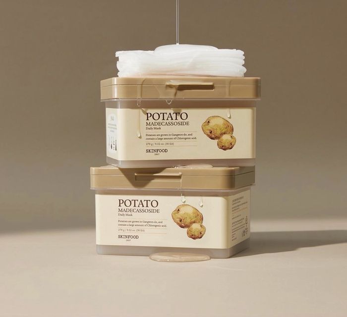 SKINFOOD POTATO MADECASSOSIDE DAILY MASK 30EA 