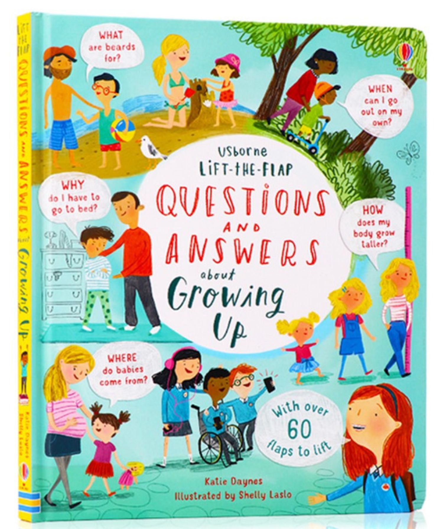 #Usborne Question and Answers "GROWING UP" 3D ном