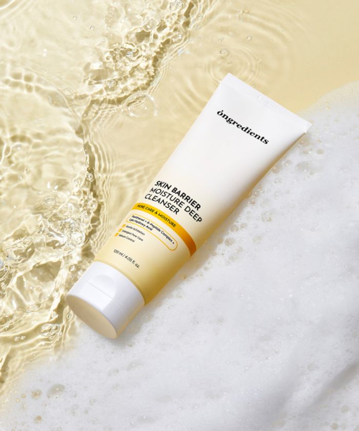 Ongredients skin barrier moisture deep cleanser 